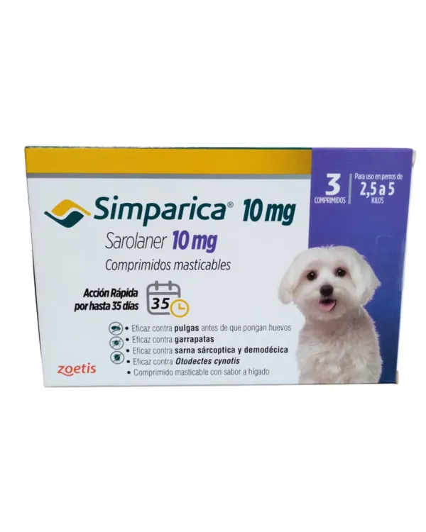Simparica 40Mg 10-20 Kg 3Com