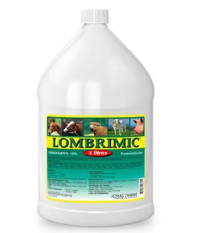 Lombrimic Susp Oral 10% 3 L