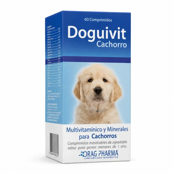 Doguivit Cachorros Multivitamínico con Aminoácidos 60 Comprimidos