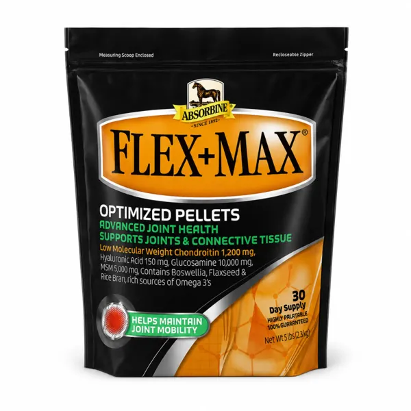 Absorbine Flex+Max Glucosamina MSM y Condroitina Pellet 2,27 kg