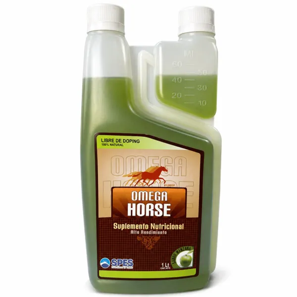Spes Omega Horse Omega 3 Marino Sabor Manzana Equino 1 Litro