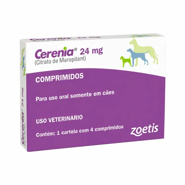 Zoetis Cerenia Maropitant 24 mg Comprimidos para Perros