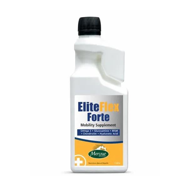 Mervue EliteFlex Forte Glucosamina Condroitina y MSM Equino 1 L
