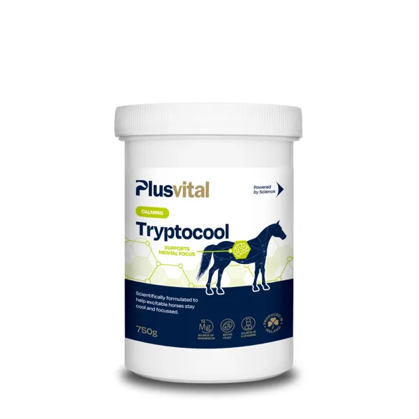 Plusvital Tryptocool Suplemento en Polvo para Caballos 750 g