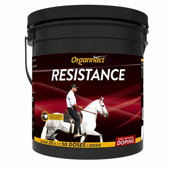 Organnact Resistance Electrolitos y Complejo B Equino 1 kg