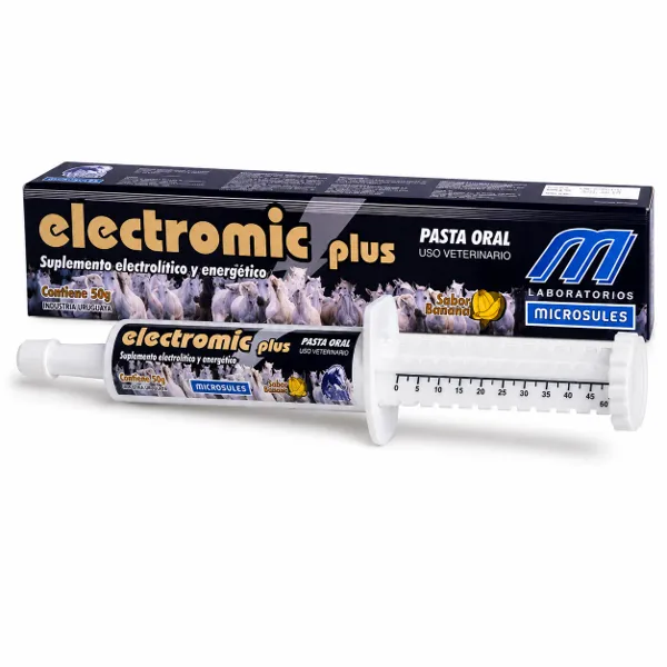Microsules Electromic Plus Electrolitos en Polvo Equino 50 g