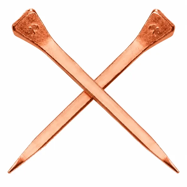 Mustad Copper ESL 4 Clavos de Herrador Cobreados Caja 250 Unidades
