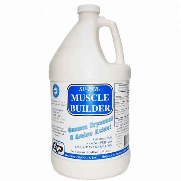 Su-Per Muscle Builder Gamma Orizanol y Aminoácidos Galón 3,8 L