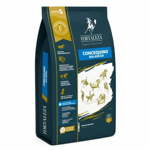 Fortaleza Concequino Balancer Concentrado Proteico Equino 25 kg