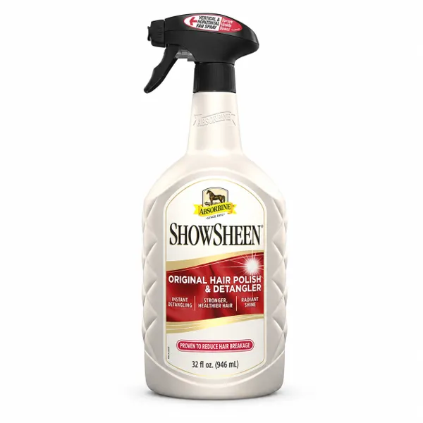 Absorbine ShowSheen Pulidor y Desenredante de Pelo 946 mL