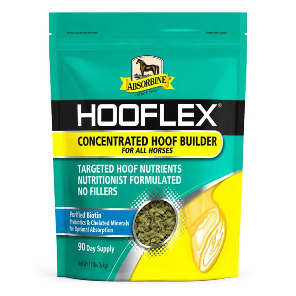 Absorbine Hooflex Hoof Builder Biotina y Metionina Pellet 4,99 kg