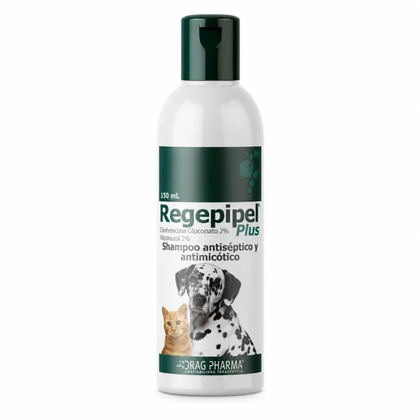 Drag Pharma Regepipel Plus Shampoo Clorhexidina y Miconazol 150 mL