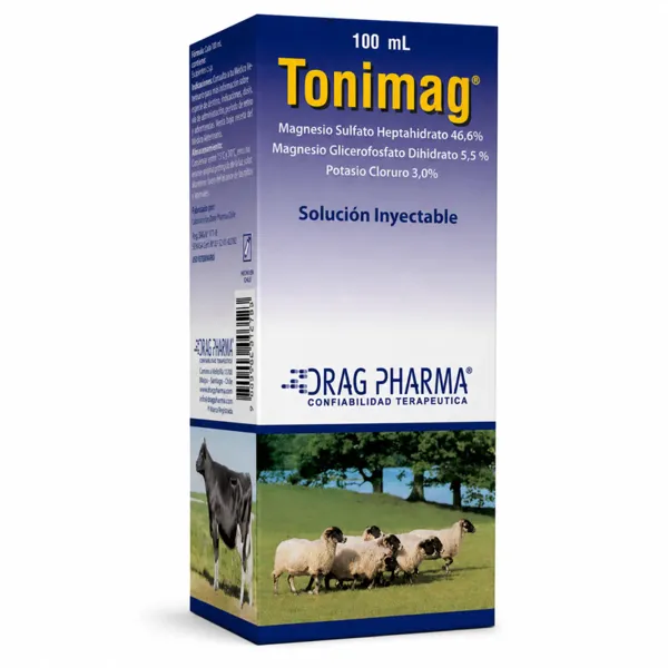Tonimag Magnesio y Potasio Inyectable Frasco 100 mL