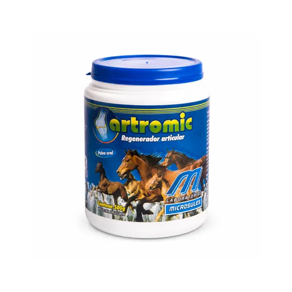 Microsules Artromic Glucosamina y Condroitina en Polvo 500 g