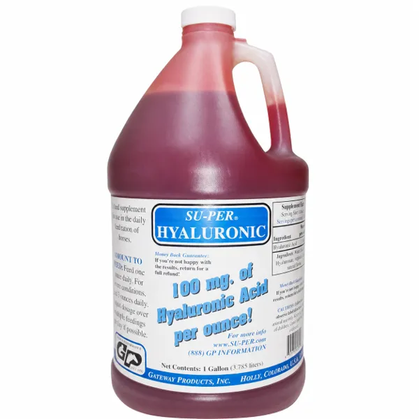 Su-Per Hyaluronic Ácido Hialurónico Oral Equino Galón 3,8 L